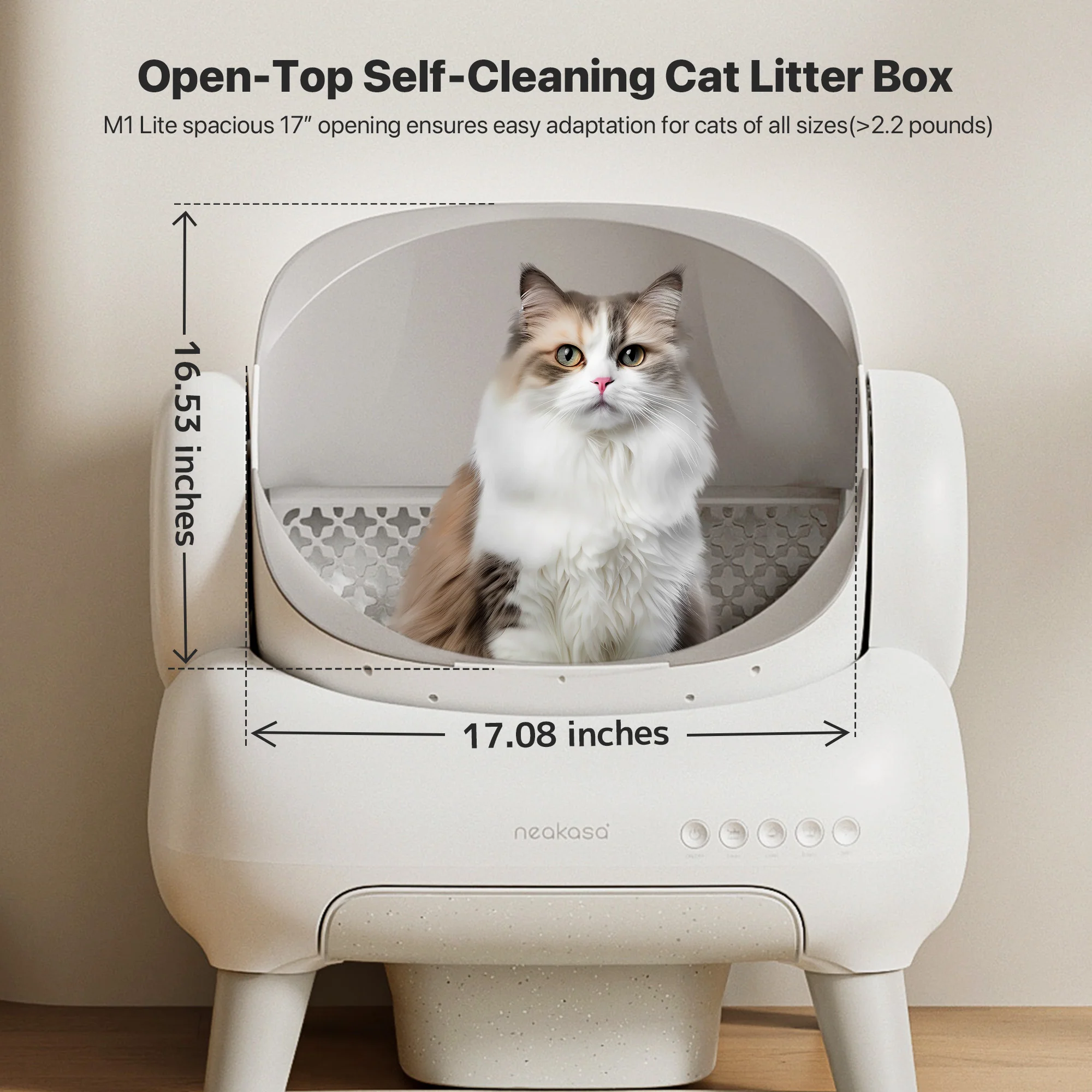 Neakasa M1 Lite Self-Cleaning Cat Litter Box 2-Pack Bundle - Image 3