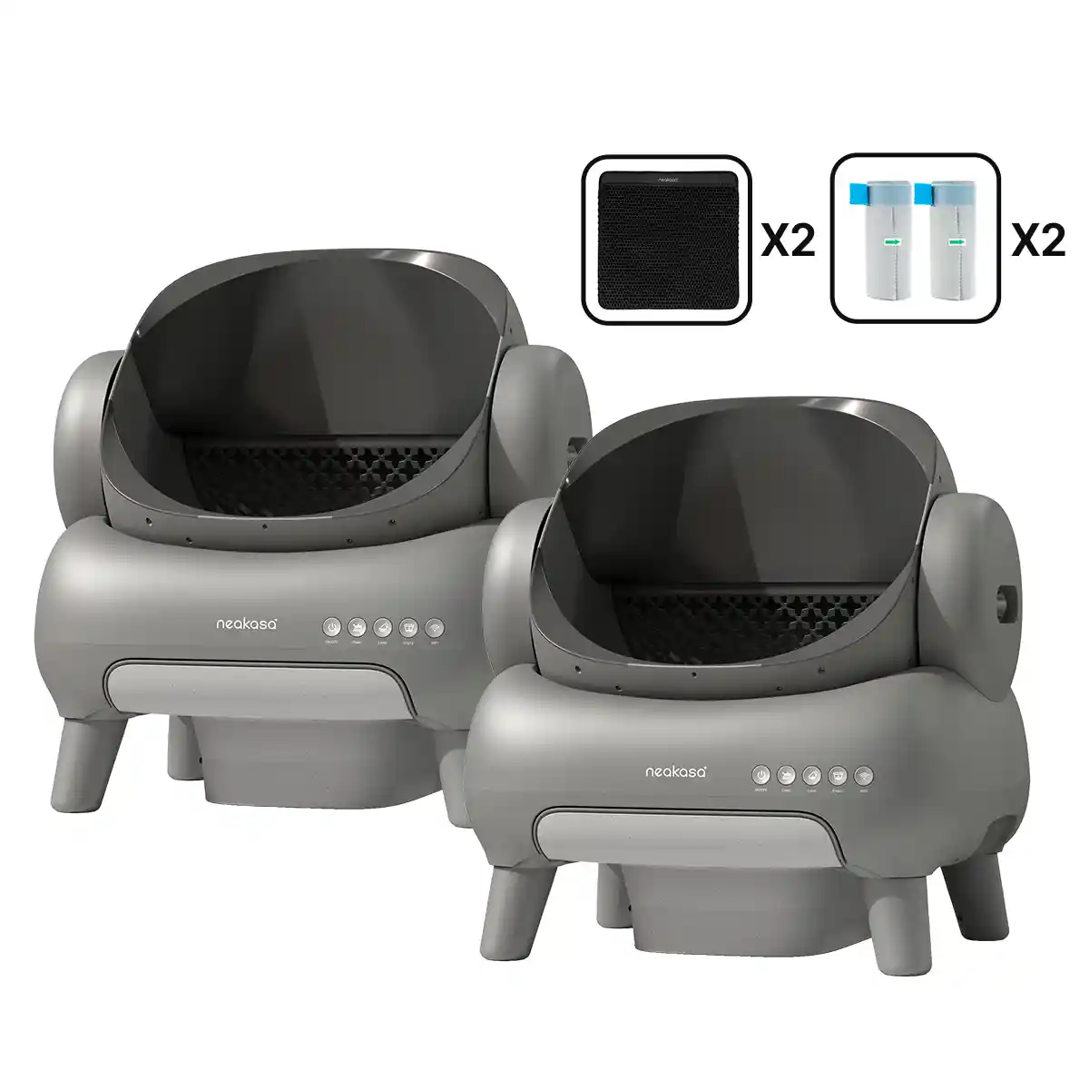 Neakasa M1 Plus Self-Cleaning Cat Litter Box Multi-Cat Bundle