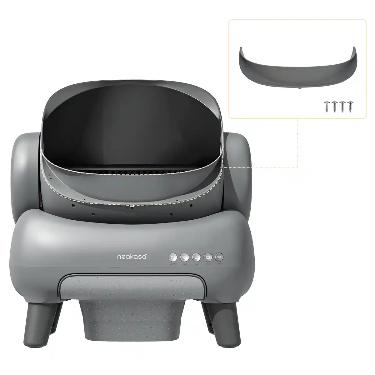Neakasa M1 Lite Plus Open-Top Self-Cleaning Cat Litter Box - Image 16