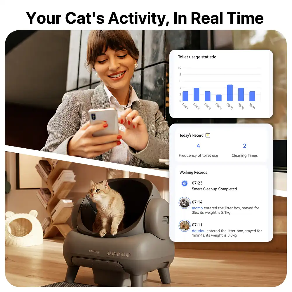[Open-Box] Neakasa M1 Like-New Self-Cleaning Cat Litter Box - Image 7