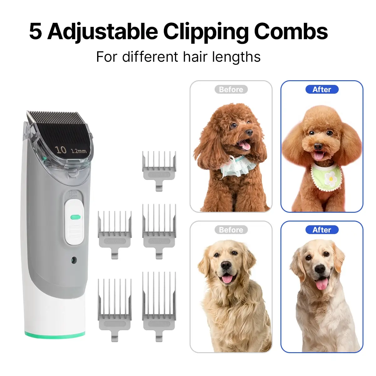 Neakasa P1 Pro 5-in-1 Pet Grooming Vacuum Kit - Image 6