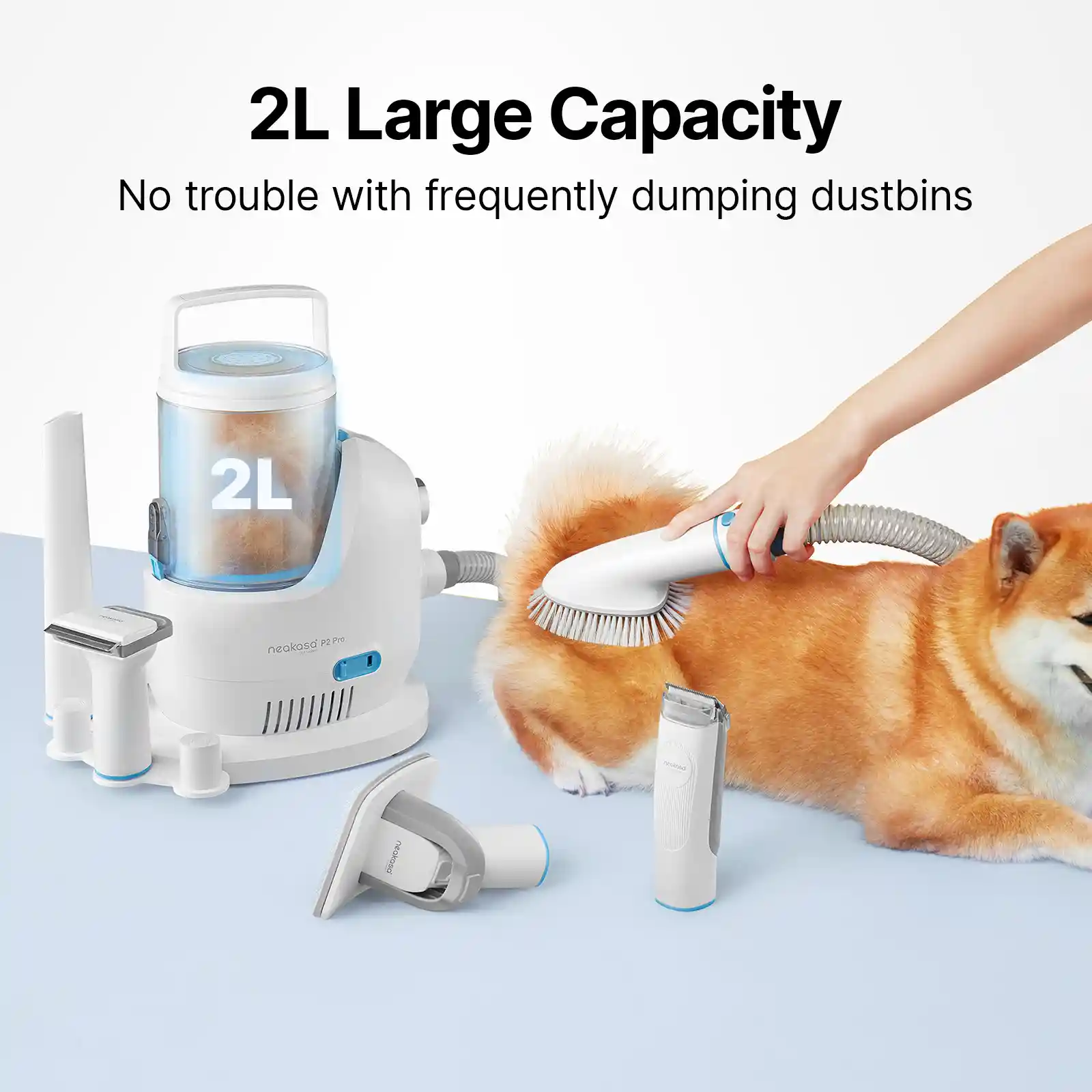 Neakasa P2 Pet Grooming Vacuum Kit for Dogs - Image 3