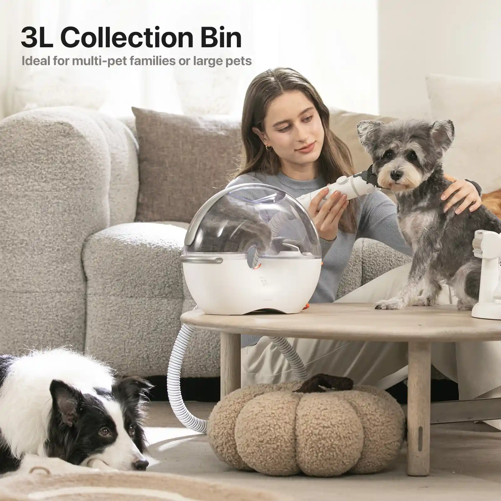 Neakasa S1 Lite 5-in-1 Pet Grooming Vacuum Kit - Image 8