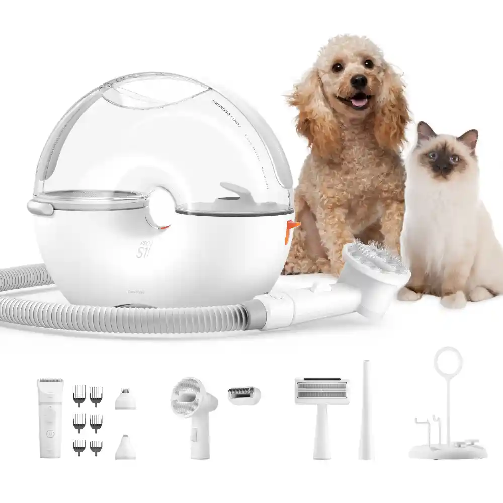 Neakasa S1 Lite 5-in-1 Pet Grooming Vacuum Kit - Image 9